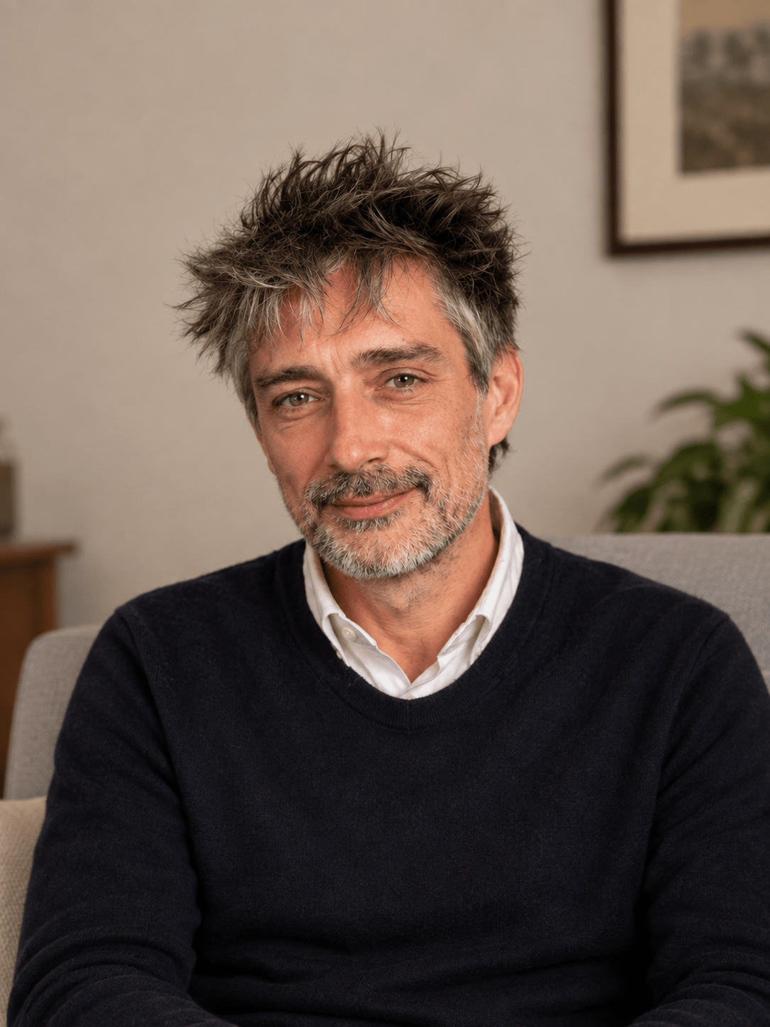 Portrait de Romuald Garcia, psychopraticien et psychanalyste à Carpentras